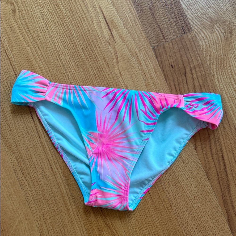 Xhilaration Pink and Blue Starburst Bikini Bottom